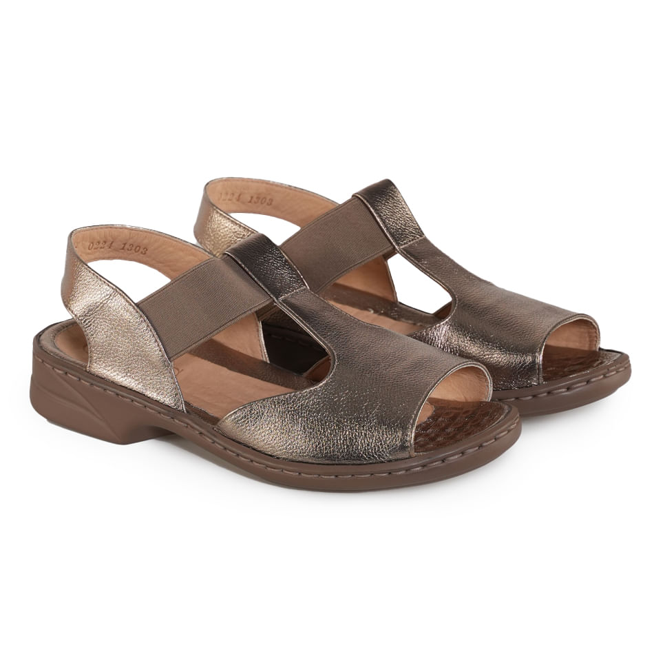 Opananken Sandalia 24-72816 Prata Velho Slim -2-